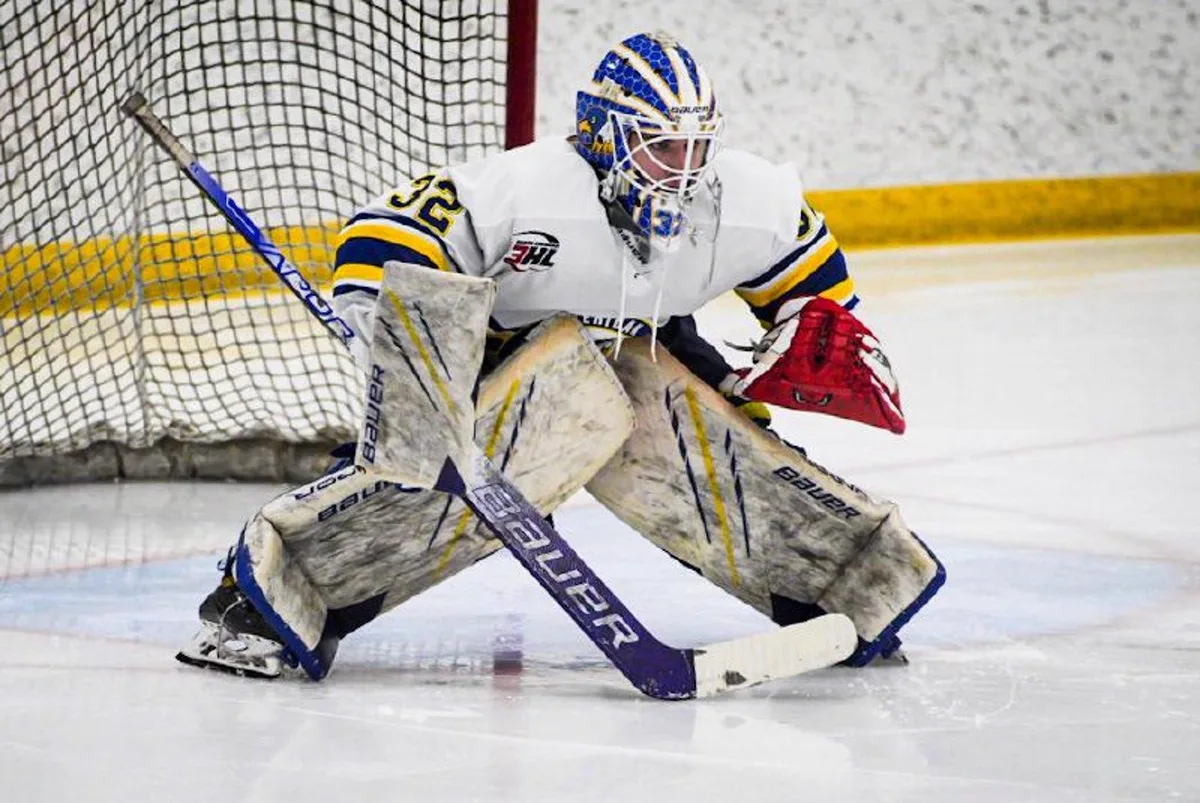 Jack Wood — FPC athlete, hockey goalie